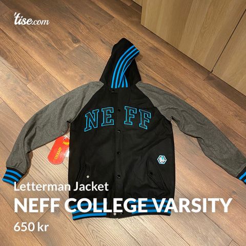NEFF  CHAMP College Letterman Varsity Jacket