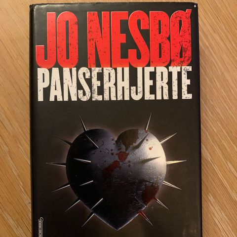 Jo Nesbø Panserhjerte hardcover innbundet