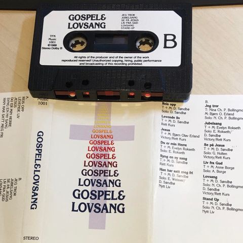 Gospel & Lovsang (Kassett,1988)