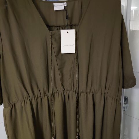 Lang kjole plus size str 54