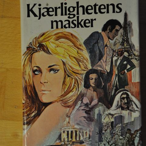 Kjærlihetens masker. Sidney Sheldon. Innb. (AH). Sendes