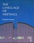 The language of meetings