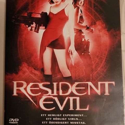 Resident Evil.  Dvd