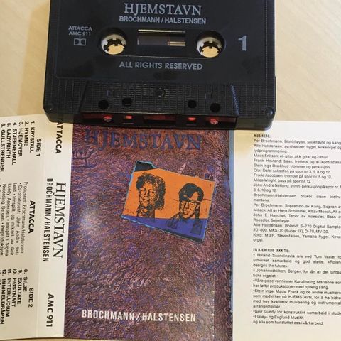 Per Brochmann / Atle Halstensen – Hjemstavn (Kassett,1991)