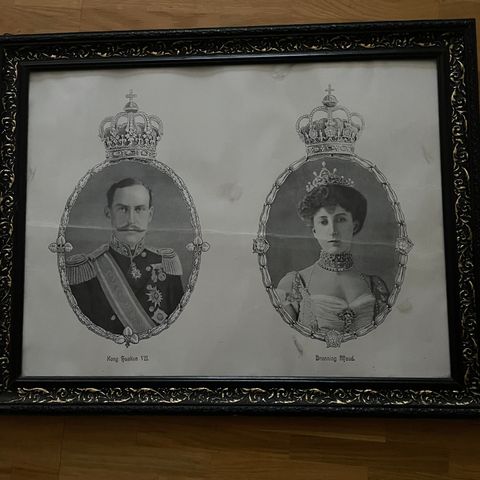 Kong Håkon VII og Dronning Maud