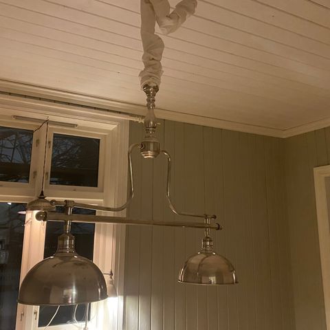 Flott dobbel skomakerlampe