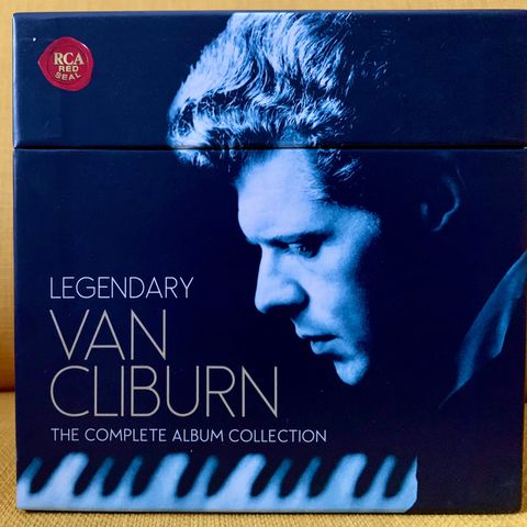 Van Cliburn - The Complete  Album Collection 28CD+DVD