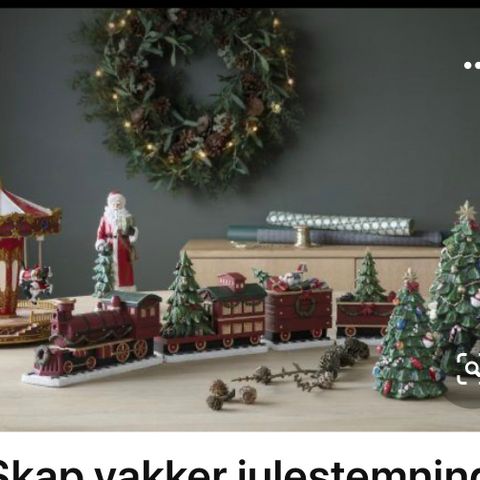 Ønsker å kjøpe julepynt fra mestergrønn