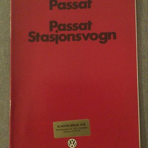 Volkswagen Passat brosjyre 1983