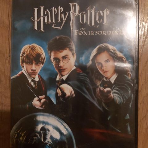 DVD. HARRY POTTER og føniksordenen.