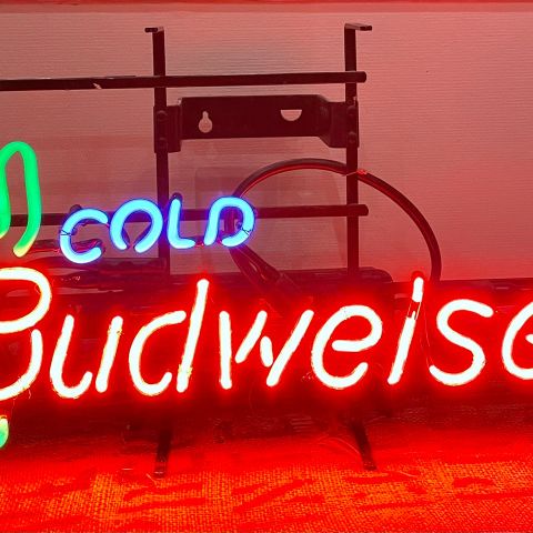 Lysreklame for Budweiser