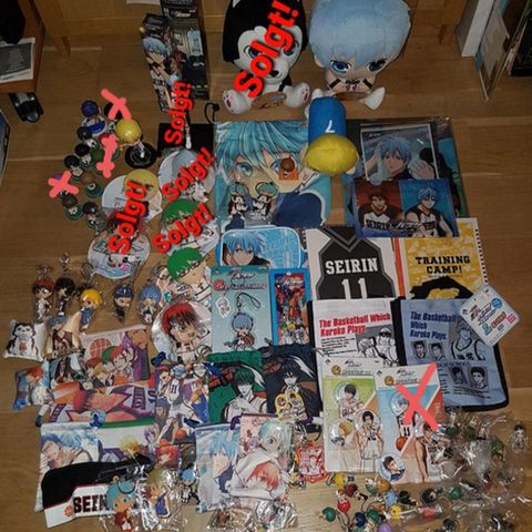 Kuroko no basket anime samling selges!!