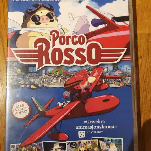 Porco Rosso (DVD, Studio Ghibli 1992, CCV)