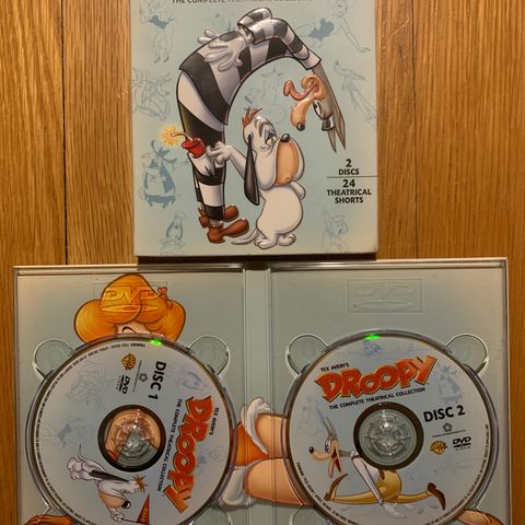 Tex Avery's Droopy - The Complete Theatrical Collection (sone 1), 2 disker