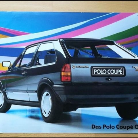 Vw polo G40 brosjyre.