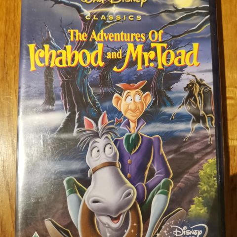 The Adventures of Ichabod and Mr. Toad (DVD)