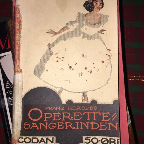 Operettesangerinden fra 1914