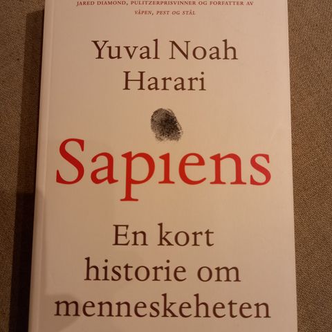 Sapiens av Yuval Noah Harari (norsk)