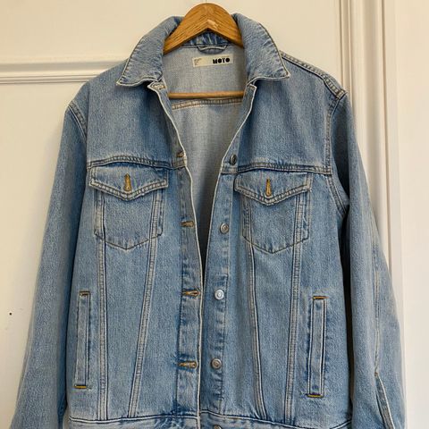 TOPSHOP OVERSIZED DENIM JAKKE (S-L UNISEX)