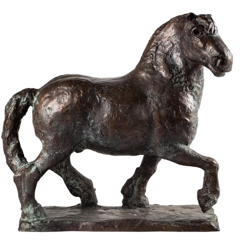 "Hest" av Arnold Haukeland (1920-1983)