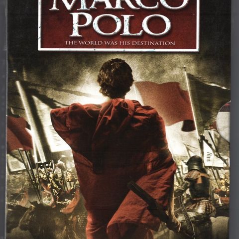 DVD  Marco  Polo.  7,5 timer  4 disker.
