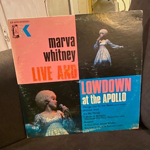 MARVA WHITNEY: LIVE AND LOWDOWN AT THE APOLLO, KING KS 1079