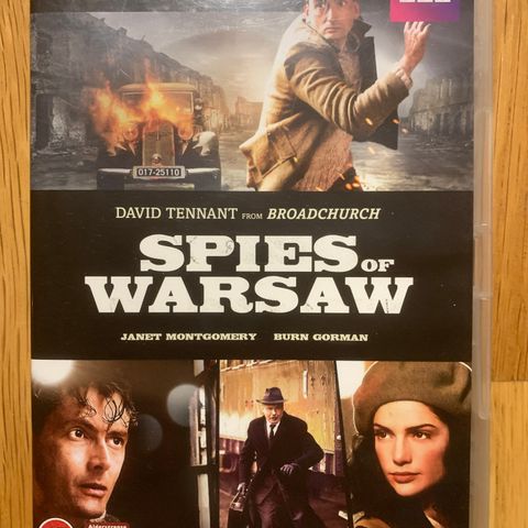 Spies Of Warsaw BBC miniserie (2 disker), norsk tekst