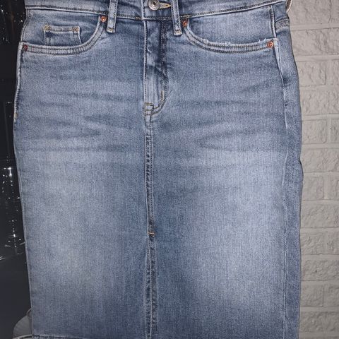 Denimskjørt str S/36