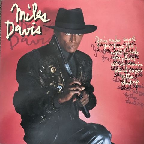 Miles Davis – You're Under Arrest ( LP, Album, Gat 1985)