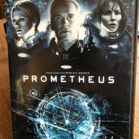 DVD film Prometheus.