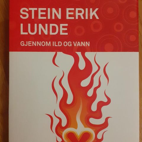 GJENNOM ILD OG VANN - Stein Erik Lunde. SOM NY!