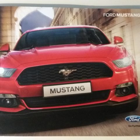 2015 Ford Mustang-brosjyre.