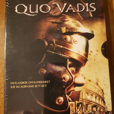 Quo Vadis (DVD,  i plast, CCV, miniserie 1985)