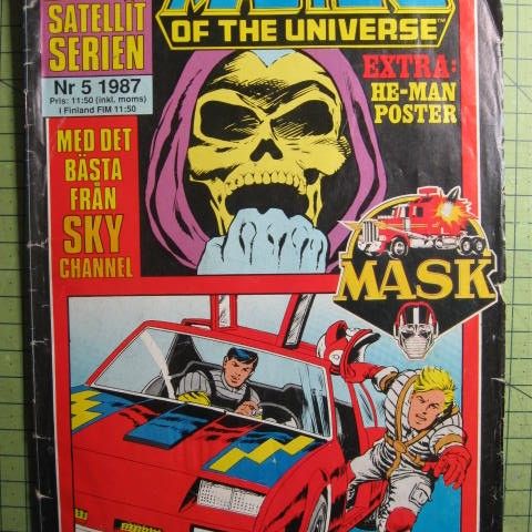 Masters of the Universe - Satellit serien - nr 5/1987. Se txt og bilder!