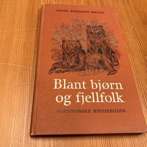 Signe Bergljot Meyer : BLANT BJØRN OG FJELLFOLK