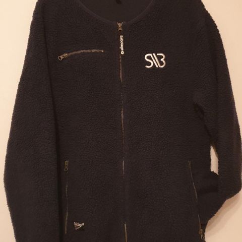 Sabotage fleece jakke i str L