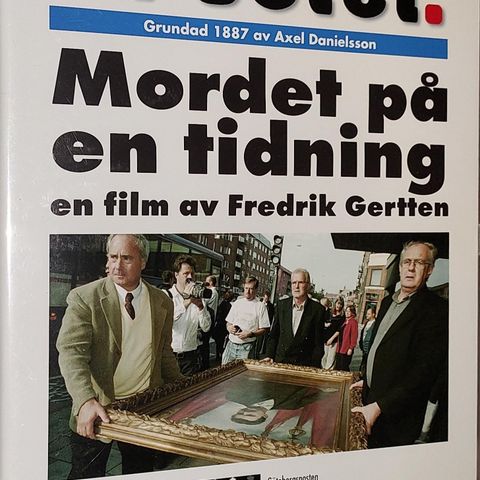 DVD.ARBETET.MORDET PÅ EN TIDNING.Svensk Dokumentar.