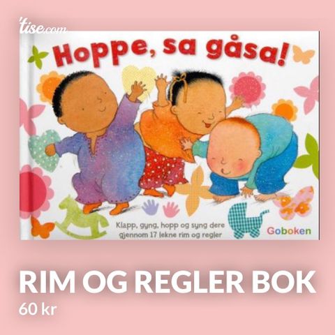 Rim og regler barnebok