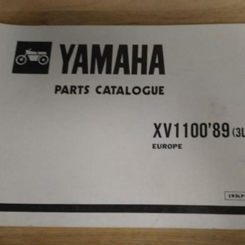 Yamaha XV1100 delekatalog.