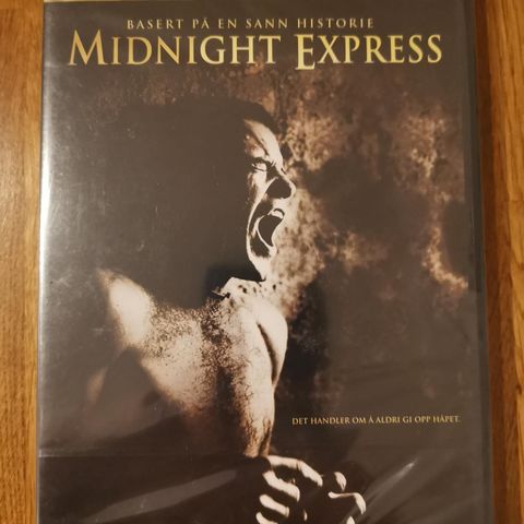 Midnight Express (DVD, ny i plast, norsk tekst)