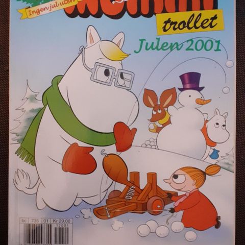 MUMMITROLLET JULEHEFTE 2001 - Samleobjekt