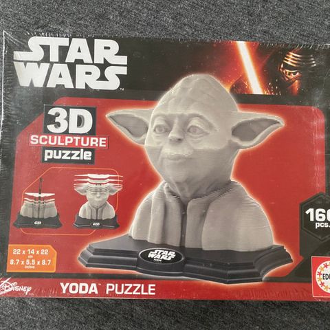 Star Wars Yoda 3 D puslespill