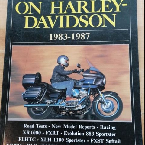 Harley Davidson bok.