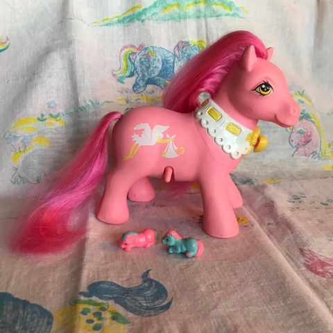 Surprise Twins Mommy og begge tvillingene, My Little Pony g1, 1994