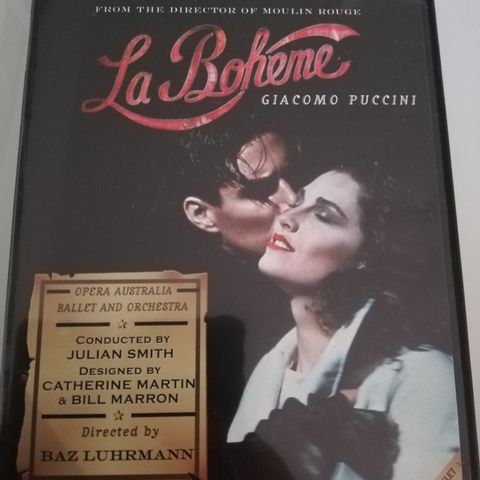 Giacomo Puccini - La Boheme (DVD) - 1993