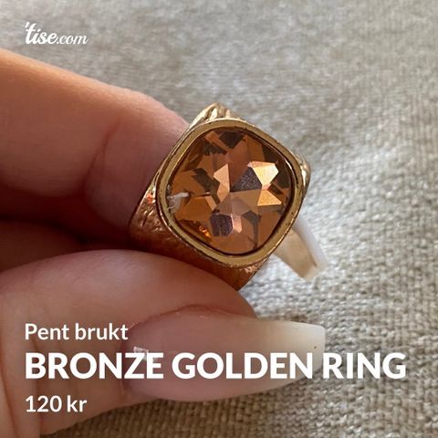 Bronze Golden Ring