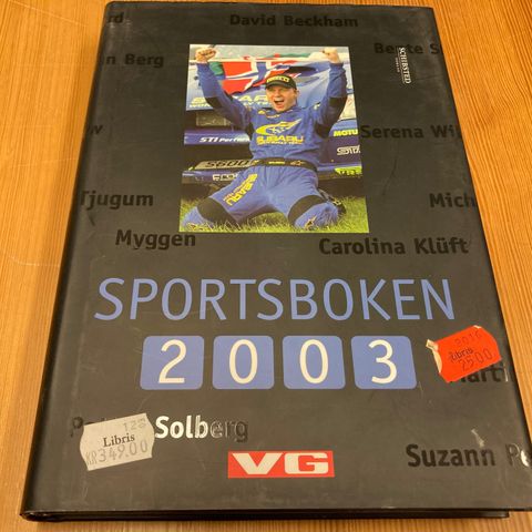 SPORTSBOKEN 2003