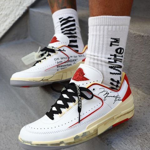 Air Jordan 2 low x Off White us8/eu41