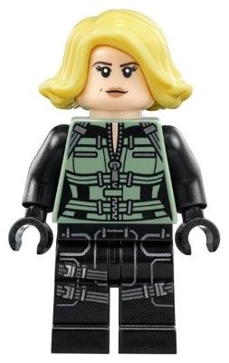 100% Ny Lego Super Heroes Avengers minifigur Black Widow (ikke satt sammen)