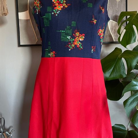 Vintage kjole (S/M)